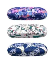 [4 PACK /], Printed Pattern Durable Hard Clamshell 3 PACK Mosaic Flower
