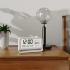LCD Digital Time Clock Featuring Adjustable Light and Countdown Functionality