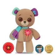 Thready Bear - Interactive 14" Plush Teddy Bear. Make A Wish & Bear OPEN BOX
