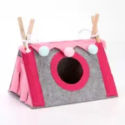 Portable Hamster, Degu, Chinchilla, Mouse Pet Tent Cozy Comfortable Bed