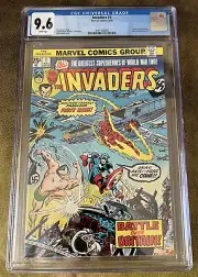 INVADERS 1 CGC 9.6 WHITE PAGES 1975 STORY CONTINUED GIANT SIZED INVADERS DISNEY