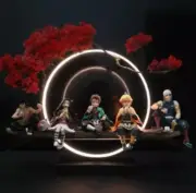 Animation Demon Slayer Slayer Kamado Nezuko LED Light Figure Decor Model Toys