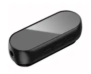 Bluetooth 5.0 Receiver Wireless Bluetooth Receiver Adapter for Headphone Speaker Music 3.5mm AUX Audio Receiver Adapter - Black