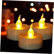LED Tea Lights Candles- 24PACK Warm Yellow Flameless Candles 24pack warm yellow