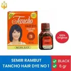 12 Bottles Tancho Hair Dye Powder Natural Black 6gr FREE SHIPPING