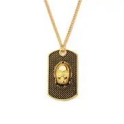 Star Wars C3PO Gold Dog Tags Necklace