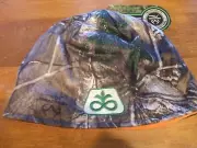 Pioneer Seed Company RealTree Beanie reversible camo orange w/tags