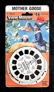 Mother Goose Nursery Rhymes (3 Reel) View Master Set NEW Unopened Sealed