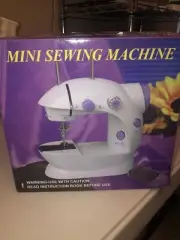 Mini Sewing Machine with double threads and two speed control