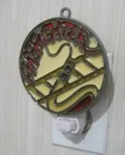 FIREFIGHTER NIGHTLIGHT (FIREMAN FIRE SUNCATCHER LIGHT)