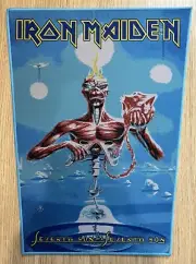 Iron Maiden SEVENTH SON OF A SEVENTH SON Licensed Woven BACK PATCH Sew On Metal