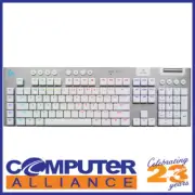 Logitech G915 X LIGHTSPEED Low-Profile Wireless Gaming Keyboard White