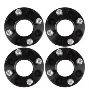 2" Wheel Spacers 62mm Hub Bore, Set of 4,For EZGO EZ GO Golf Cart Club Car Black