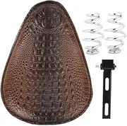 MOTORCYCLE RETRO SOLO SEAT CUSHION WITH SPRINGS FOR BOBBER CHOPPER CYCLING ACCESSORY