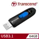 【Transcend 創見】JetFlash790 USB3.1 64GB 隨身碟-經典黑(TS64GJF790K)