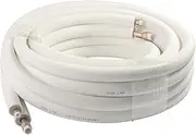 ICOOL 25 Ft. Mini Split Line Set, 1/4" & 1/2" O.D. Twin Copper Pipes, 3/8" Thickened PE Insulated Coil Copper Line with Nuts for Air Conditioner HVAC Refrigeration and Heating Equipment