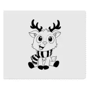 2 x 'Festive Baby Reindeer' Lens Cleaning Cloths (LC00028821)