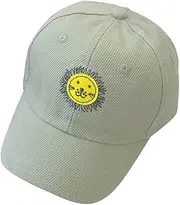 [LIFKOME] Boy Girl Baseball Cap Uv for Outdoor Activities Light Green Sun Block Hat for Year-Old Boys and Girls Comfortable and Design