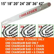 15 18 20 24 28 36 42" CHAINSAW BAR CHAIN COMB FOR GIANTZ CHAINSAW 82CC 88CC 92CC