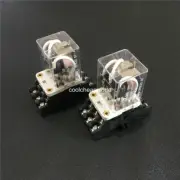 2sets JQX-38F 3Z 40A High Power Relay DC 12V 24V 110V 220V AC 3PDT 11Pin w Base