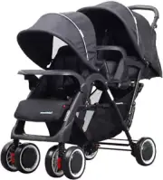 Tandem Stroller Twin Pram New Born to Toddler | FREE SHIPPING NEW