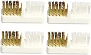 NOLITOY Professional Nail Dust Remover Tool 4pcs Copper Wire Nail Drill Brush Cleaning