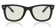 Ray-Ban RB2140F WAYFARER Asian Fit 601/52 Men's Sunglasses Black Size 52