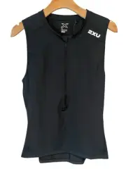 2XU Men's Core Tri Tank Top Shirt Men’s Size XL 2025 Black Sleeveless Triathalon