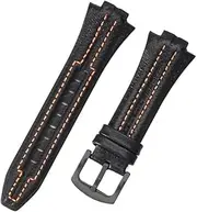 [Asackbper] Genuine Leather Watch Straps fit for Seiko sportura SNL029P2 SNL021P1 SNA595P2 SNL017P1 Watchband 15X27MM Bracelet