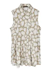 High Quieten Printed top - Beige - 48 (UK16 / XL) 48 (UK16 / XL)
