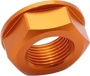 HJQHYLDZ Motorcycle M20 Rear Wheel Axle Nut Screw Bolt Compatible With Yamaha YZ250 450FX WR400 426 450F WR250X Husqvarna Husaberg SX-F XC XC-F(Orange)
