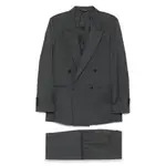 [Reveres 1949] Reveres 1949 Pinstripe Double-breasted Suit 50 IT GREY