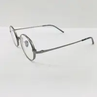 在飛比找Yahoo!奇摩拍賣優惠-♥名家眼鏡♥ HELES 復古正圓超輕款純鈦鐵灰色光學膠框 