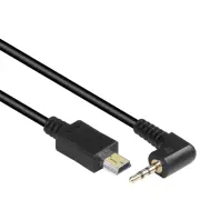 Portkeys LANC Control Cable 2.5mm Earphone (3pin) to Mini USB 10pin (80cm)