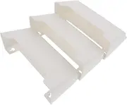 NAMOARLY Simple Matching Wall File Holder Plastic Mail Organizer Wall-Mounted Magazine Rack Easy Mounting