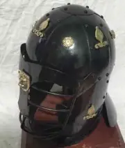 Viking Bascinet, Knight helmet, Medieval helmet, Armour, Greek helmet, Battle-1