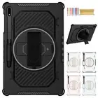For Samsung Galaxy Tab S9 Plus/S8+/S7 FE/A9+/A8 Stand Kids Protective Case+Strap
