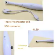 Dental LED intraoral camera handle 6 LED lights USB interface video function P99