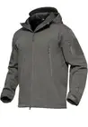 Men's Waterproof Tactical Jacket Warm Outdoor Soft Shell Jacket M