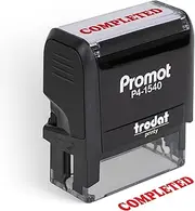 Promot Completed - Self Inking Rubber Stamp - Ink Stamps