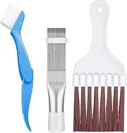 Condenser Cleaning Comb, Air Conditioning Comb, Pack of 3 Air Conditioning Slats Comb, Condenser Comb Dryer Aeg, Air Conditioning Slats Comb, for Cleaning Air Conditioners, Refrigerators, Evaporators