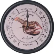 9 1/2" LOBSTER TIDE CLOCK BY WEST & CO.
