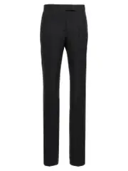 [Tom Ford] Tom Ford-Tuxedo Pantaloni Nero-Donna 38IT Black