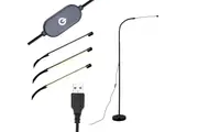 LED Floor Lamp 3 Colors Reading Adjustable Work Lamp for Living Room