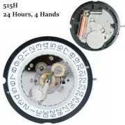 515H 24Hours 4Hands Quartz Watch Movement BATTERY 371 For Ronda Watch Repair