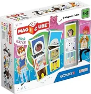 Geomag 124 Magicube Mix & Match - Magnetic Construction Set, 9 Cubes, 00124