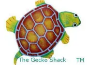 Recycled Metal Turtle Garden Art Beach House Haitian Wall Art