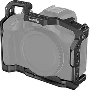 SmallRig R50 Cage for Canon R50 Camera, Aluminum Alloy with Quick Release Plate for Arca Stand, Cold Shoe, NATO Rail and Threaded Holes - 4214