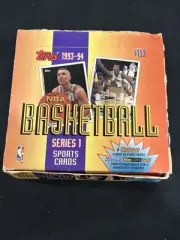 1993-94 Topps Series 1 Cello Jumbo Box 24 Packs 4 Gold Card Packs Michael Jordan