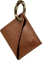 NEW LAUT - Prestige Vegan Leather Folded Carrying Case for Apple AirTag -Tan